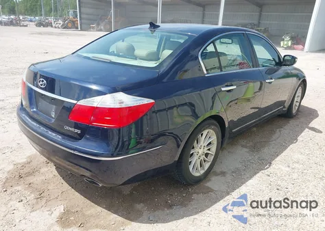 2011 Hyundai Genesis 3.8 from USA, damaged, VIN KMHGC4DE5BU132990